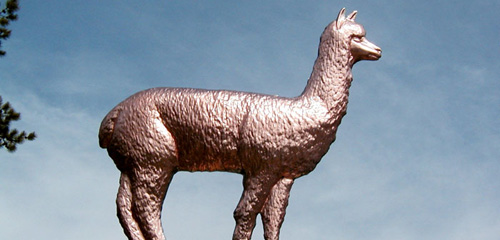 Alpaca Weathervane