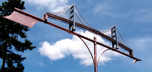 Mackinac Bridge Weathervane