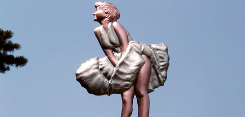 Marilyn Monroe Look-Alike Weathervane