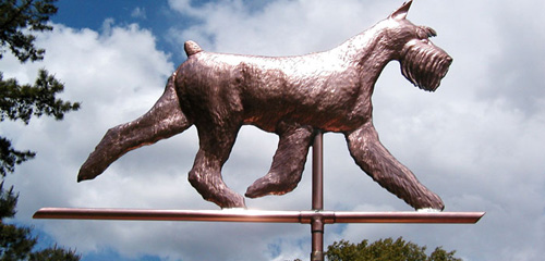 Standard Schnauzer Weathervane